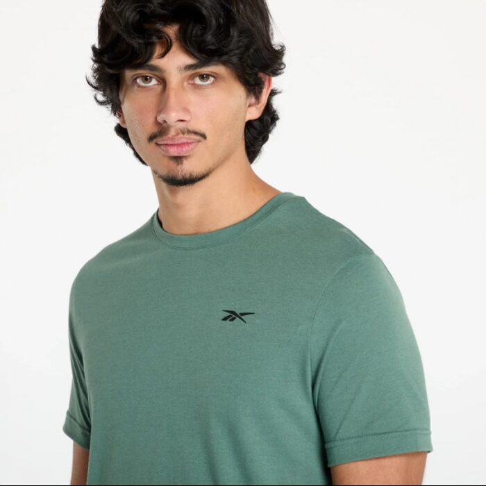⁦Reebok Mens' Endure Athlete 2.0 T-Shirt - Green⁩ - الصورة ⁦2⁩