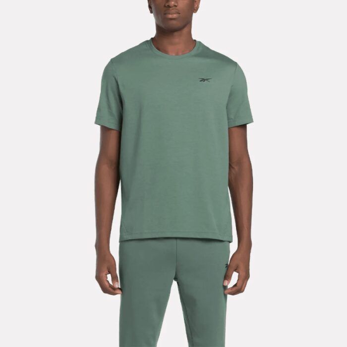 ⁦Reebok Mens' Endure Athlete 2.0 T-Shirt - Green⁩ - الصورة ⁦5⁩