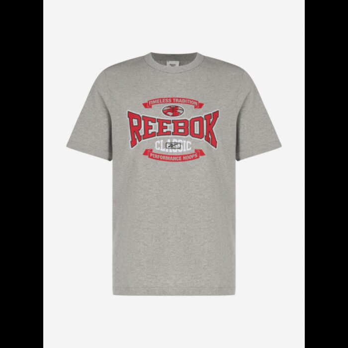 ⁦Reebok Mens' Graphic Series Tradition T-Shirt - Silver⁩ - الصورة ⁦6⁩