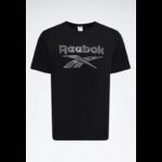 ⁦Reebok Mens' Id Camo T-Shirt - Black⁩ - الصورة ⁦2⁩
