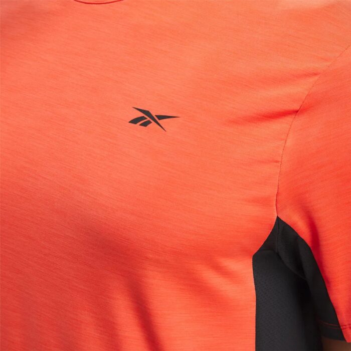 ⁦Reebok Mens' Athlete Tee 2.0 T-Shirt - Orange⁩ - الصورة ⁦6⁩