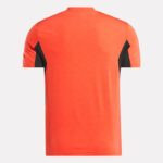 ⁦Reebok Mens' Athlete Tee 2.0 T-Shirt - Orange⁩ - الصورة ⁦8⁩