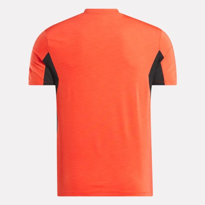 ⁦Reebok Mens' Athlete Tee 2.0 T-Shirt - Orange⁩ - الصورة ⁦8⁩