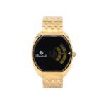 ساعة يد شبابية لون ذهبي