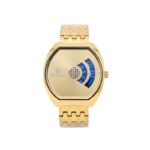 ⁦ساعة يد شبابية لون ذهبي⁩ - الصورة ⁦2⁩