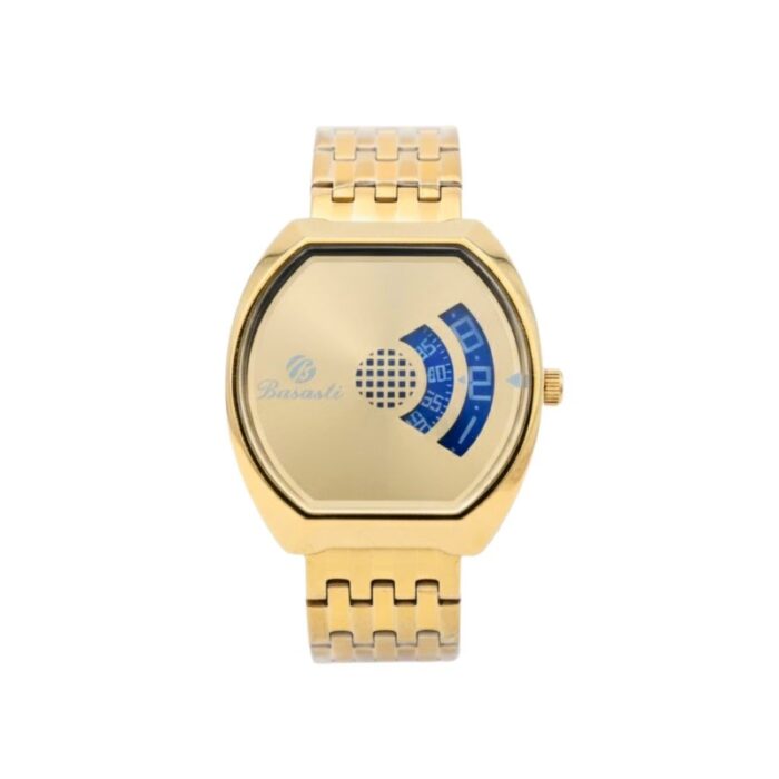 ⁦ساعة يد شبابية لون ذهبي⁩ - الصورة ⁦2⁩