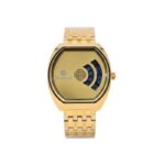 ⁦ساعة يد شبابية لون ذهبي⁩ - الصورة ⁦6⁩