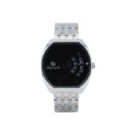 ⁦ساعة يد شبابية لون فضي⁩ - الصورة ⁦3⁩