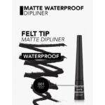 Matte Waterproof Dipliner Black ايلاينر من فلورمار