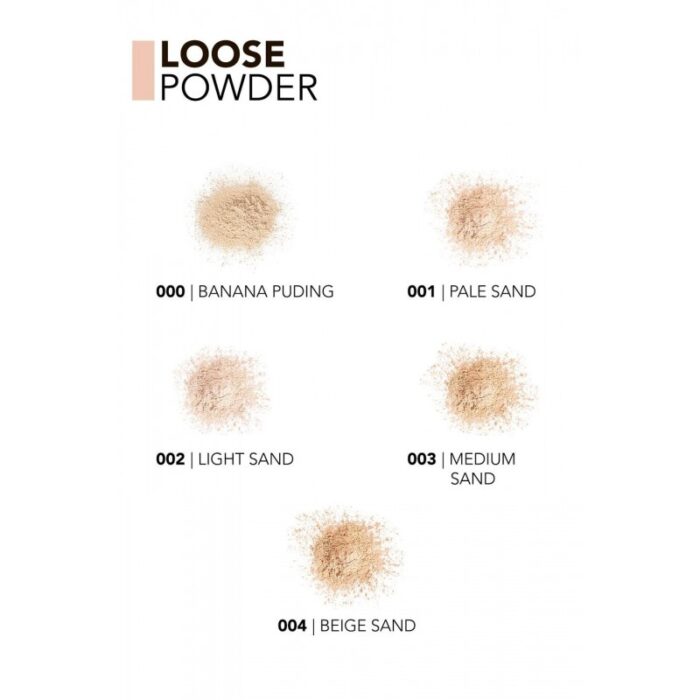 ⁦Loose Ultra İnce Dokulu 002 LIGHT SAND بودرة سائبة لتثبيت المكياج⁩ - الصورة ⁦3⁩