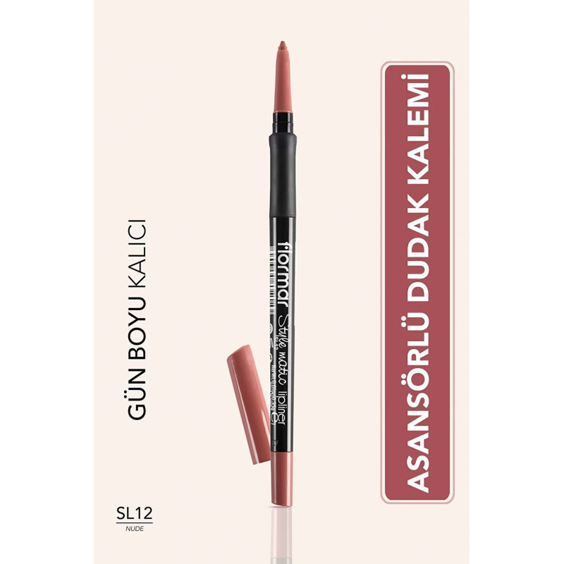 ⁦قلم تحديد الشفاه فلورمار ستايل ماتيك – SL12 نود flormar⁩ - الصورة ⁦1⁩