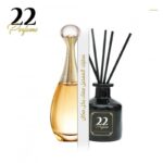 معطر عيدان 50 مل برائحة جادور من 22 بيرفيوم مع ستكر وميدالية