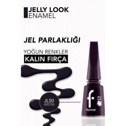 مناكير فلورمار لون purple rain درجة jl50