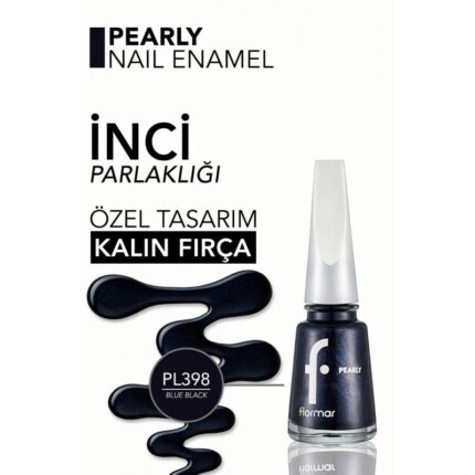 مناكير فلورمار لون blue black درجة pl398