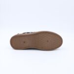 ⁦حذاء جلد رياضي كلاسيك للنساء لون أبيض وأسود⁩ - الصورة ⁦5⁩