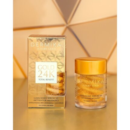 سيروم بخلاصة الذهب النقي عيار 24 – إشراقة ونضارة فورية للبشرة (3D)