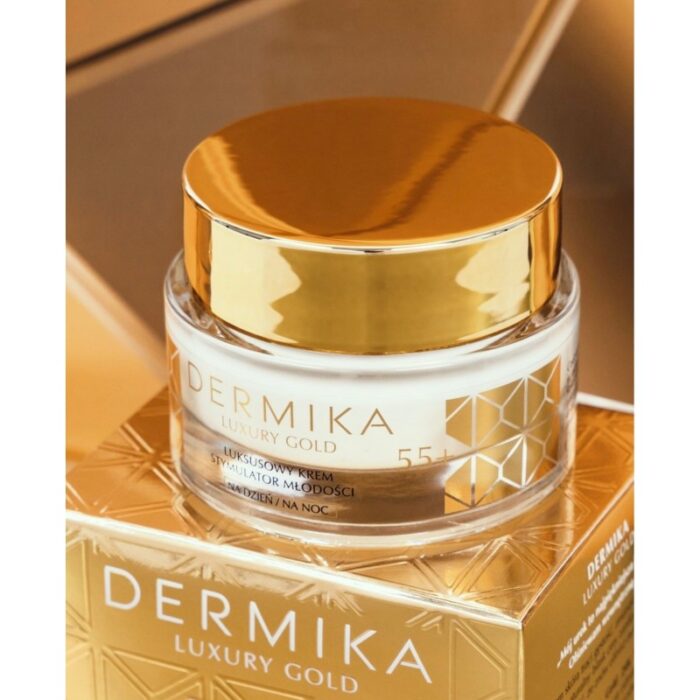 ⁦كريم يومي ليلي ونهاري للبشرة بخلاصة الذهب عيار 24⁩ - الصورة ⁦3⁩