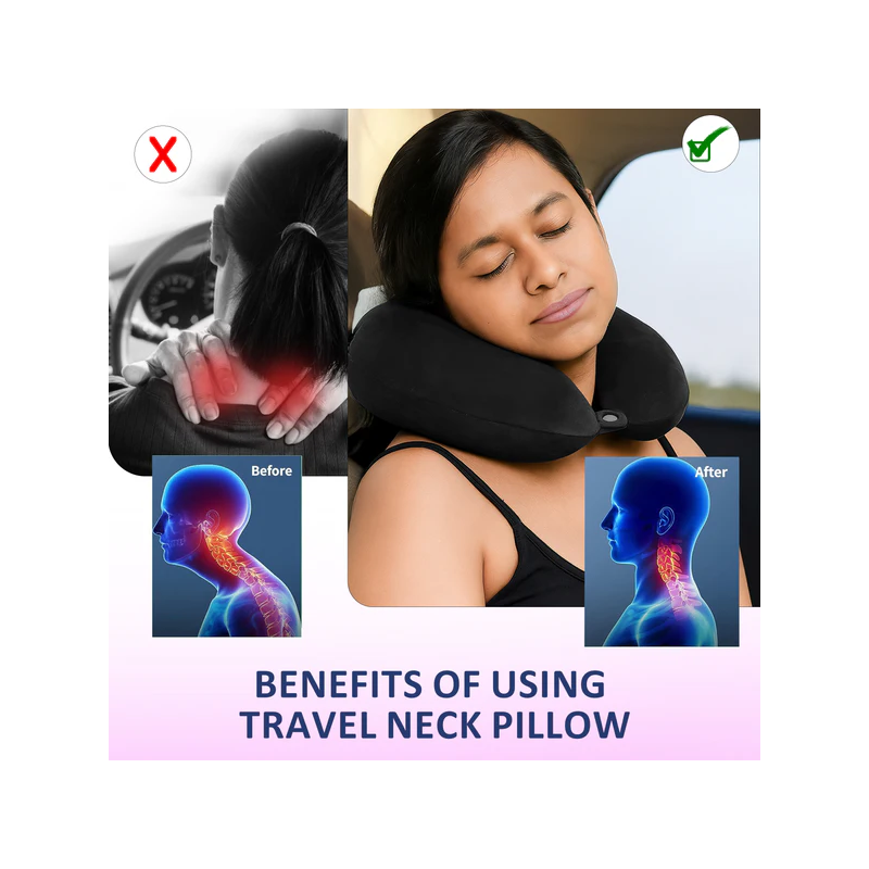 103397152_698fc1eba43de وسادة ومخدة فيسكو للرقبة لون أسود - الصورة 1