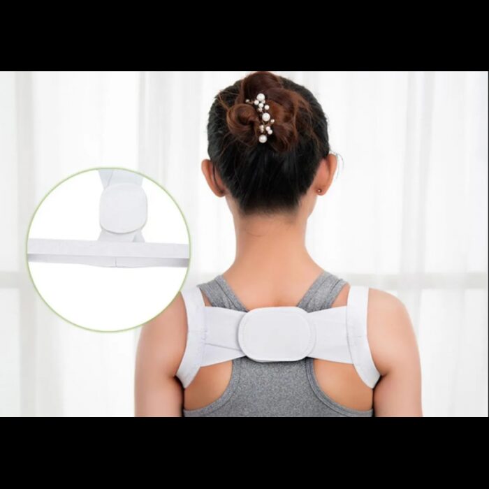 ⁦دعامة كتف لتصحيح وضعية الجسم لون أصفر⁩ - الصورة ⁦4⁩