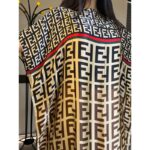 ⁦عباي قماش ساتان مع شال مقاس واحد⁩ - الصورة ⁦5⁩