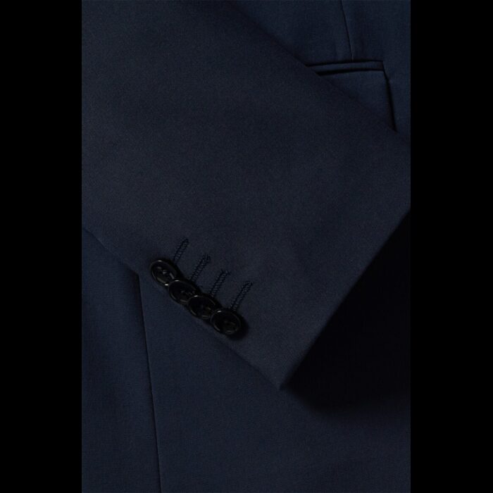 ⁦جاكيت رسمي سليم فيت رجالي من مانجو MANGO لون كحلي⁩ - الصورة ⁦6⁩