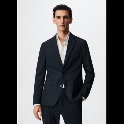 جاكيت رسمي رجالي من مانجو MANGO لون كحلي