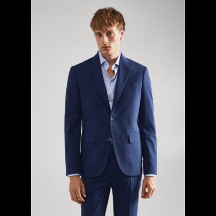 جاكيت رسمي رجالي من مانجو MANGO لون كحلي