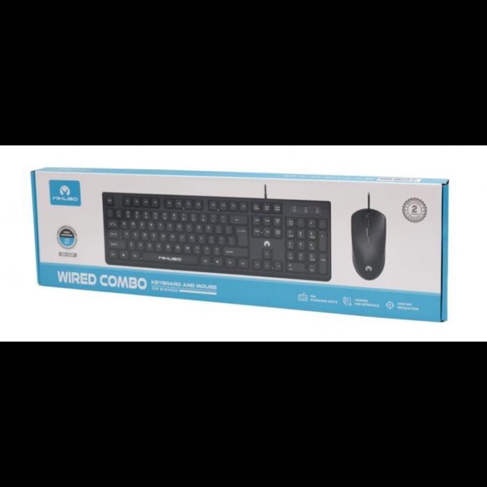⁦Mikuso KB-C039 Keyboard and mouse-Black⁩ - الصورة ⁦4⁩