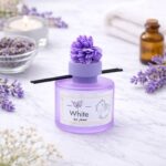 معطر جو Whit 120 ml مع عيدان وورد