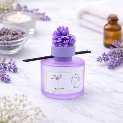 معطر جو pink sugar 120ml مع عيدان وورد