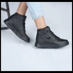 ⁦حذاء Jump نسائي أسود للأنشطة الخارجية باللون الأسود⁩ - الصورة ⁦2⁩