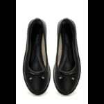 ⁦حذاء Polaris باليرينا للنساء لون أسود⁩ - الصورة ⁦5⁩