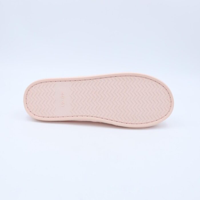 ⁦حفاية فرو بتصميم نجوم للنساء لون زهري⁩ - الصورة ⁦5⁩