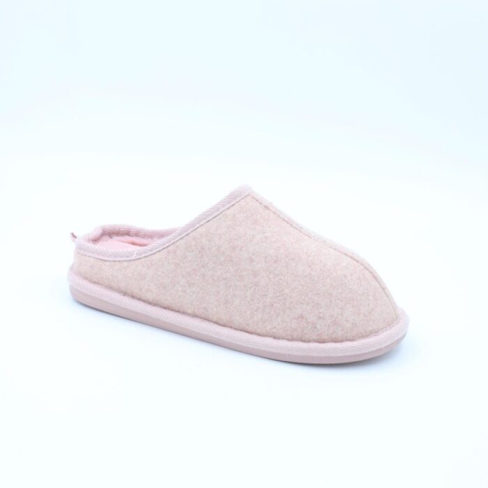 ⁦حفاية فرو بتصميم للنساء لون زهري بارد⁩ - الصورة ⁦2⁩