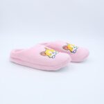 حفاية فرو بتصميم رسمة قطة للنساء لون زهري فاتح