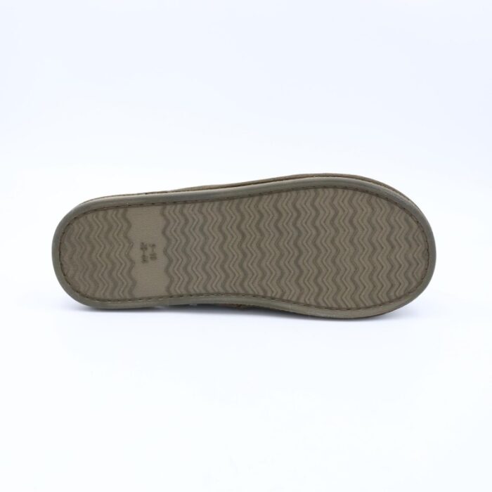 ⁦حفاية فرو شتوي رجالي لون زيتي⁩ - الصورة ⁦5⁩