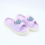 ⁦حفاية فرو بتصميم ستريش للنساء لون بنفسجي⁩ - الصورة ⁦3⁩