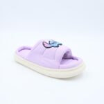 ⁦حفاية فرو بتصميم ستريش للنساء لون بنفسجي⁩ - الصورة ⁦4⁩