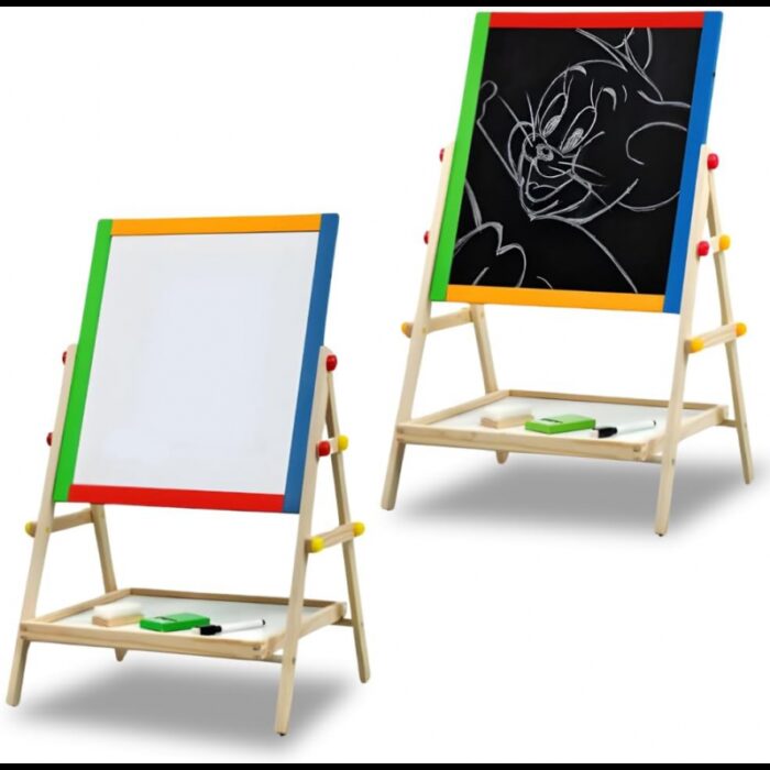 ⁦لوح ستاند خشب وجهين 40×43 سم⁩ - الصورة ⁦2⁩