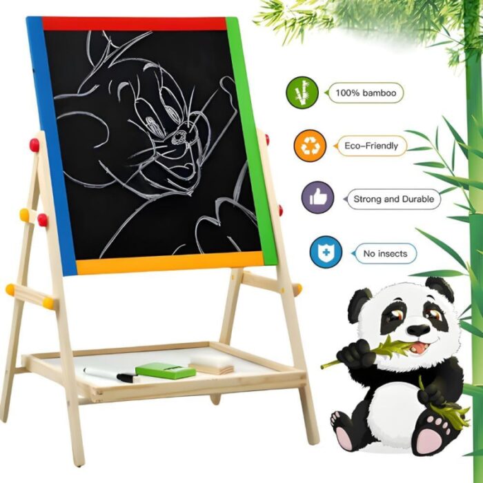 ⁦لوح ستاند خشب وجهين 40×43 سم⁩ - الصورة ⁦3⁩