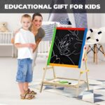 ⁦لوح ستاند خشب وجهين 40×43 سم⁩ - الصورة ⁦4⁩