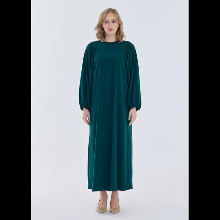 ⁦فستان للنساء لون اخضر⁩ - الصورة ⁦2⁩