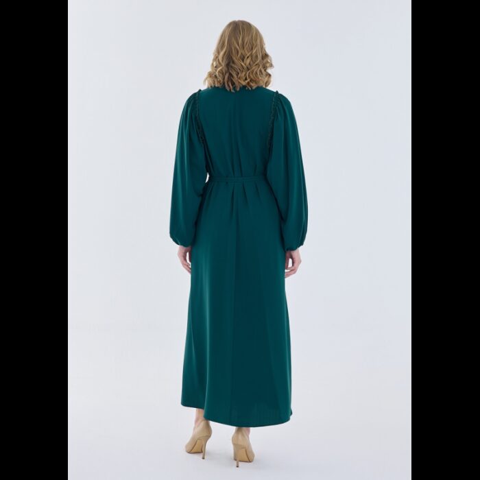 ⁦فستان للنساء لون اخضر⁩ - الصورة ⁦3⁩