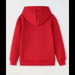 ⁦هودي سادة للنساء لون احمر⁩ - الصورة ⁦2⁩