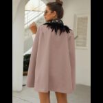 ⁦جاكيت جوخ للنساء لون زهري⁩ - الصورة ⁦2⁩