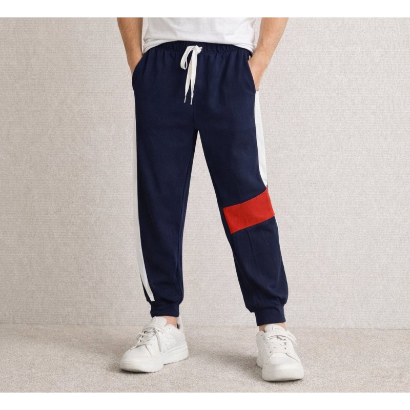 ⁦بنطلون رياضي لون كحلي⁩ - الصورة ⁦1⁩