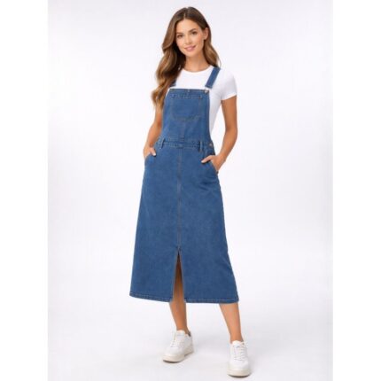 افرهول تنورة جينز لون ازرق