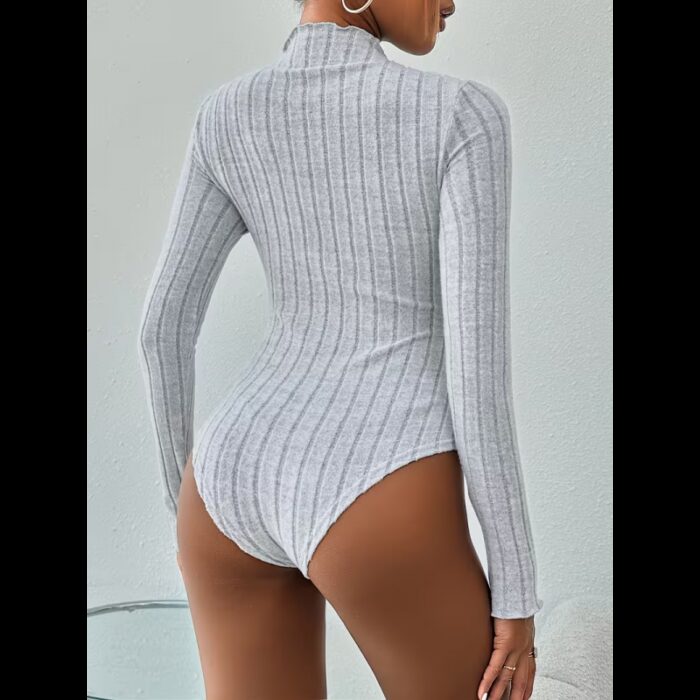 ⁦بودي نسائي لون سكني⁩ - الصورة ⁦2⁩