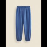 بنطلون فوتر ستاتي لون ازرق بترولي