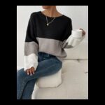 بلوزة صوف ستاتي ألوان متعددة